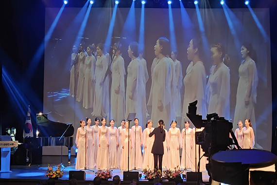 관악구립여성합창단 공연모습