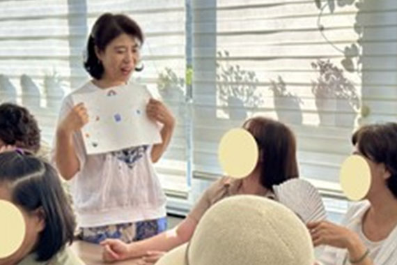 수업을 듣는 모습