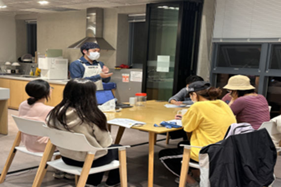 수업에 참여하는 모습